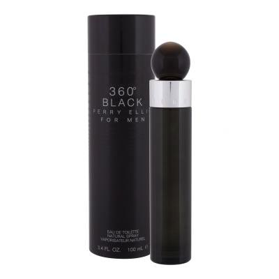 Perry Ellis 360° Black Eau de Toilette für Herren 100 ml