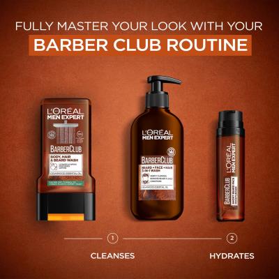 L&#039;Oréal Paris Men Expert Barber Club Body, Hair &amp; Beard Wash Duschgel für Herren 300 ml