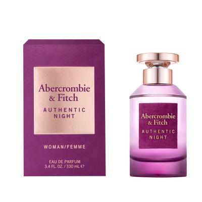Abercrombie &amp; Fitch Authentic Night Eau de Parfum für Frauen 100 ml