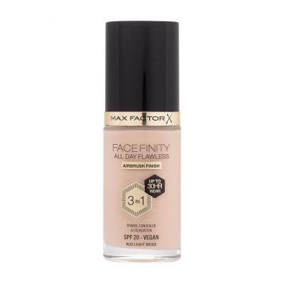 Max Factor Facefinity All Day Flawless SPF20 Foundation für Frauen 30 ml Farbton  N32 Light Beige