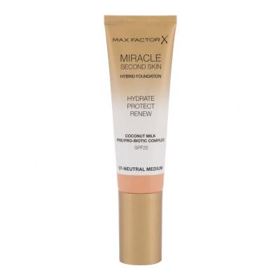Max Factor Miracle Second Skin SPF20 Foundation für Frauen 30 ml Farbton  07 Neutral Medium