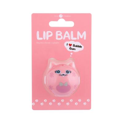 2K Cute Animals Lip Balm Bubble Gum Lippenbalsam für Frauen 6 g
