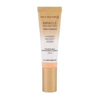 Max Factor Miracle Second Skin SPF20 Foundation für Frauen 30 ml Farbton  04 Light Medium