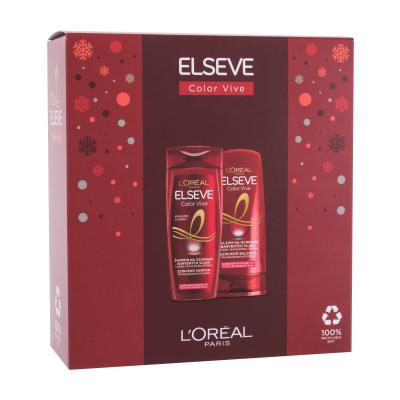 L'Oréal Paris Elseve Color-Vive Geschenkset Shampoo Elseve Color Vive 250 ml + Haarbalsam Elseve Color Vive 200 ml
