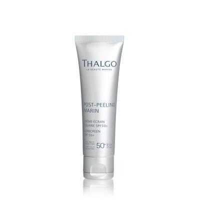 Thalgo Post-Peeling Marin Sunscreen SPF50+ Sonnenschutz fürs Gesicht für Frauen 50 ml