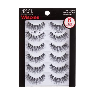 Ardell Wispies The Original Feathered Lash Falsche Wimpern für Frauen 6 St. Farbton  Black