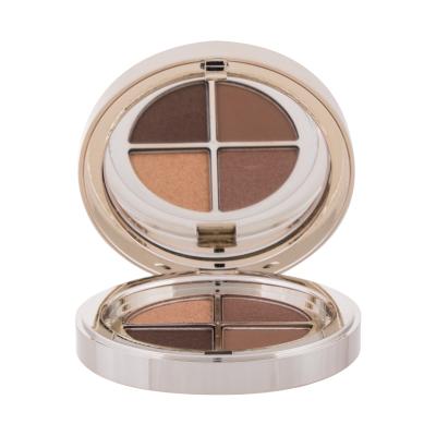 Clarins Ombre 4 Colour Lidschatten für Frauen 4,2 g Farbton  04 Brown Sugar Gradation