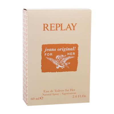 Replay Jeans Original! For Her Eau de Toilette für Frauen 60 ml