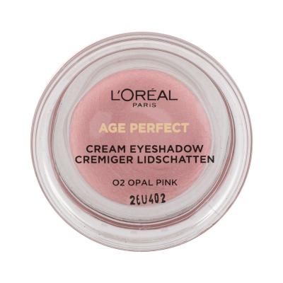 L'Oréal Paris Age Perfect Cream Eyeshadow Lidschatten für Frauen 4 ml Farbton  02 Opal Pink