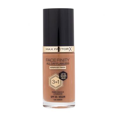 Max Factor Facefinity All Day Flawless SPF20 Foundation für Frauen 30 ml Farbton  C90 Amber