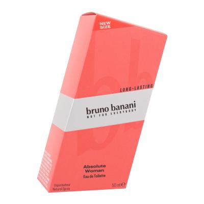Bruno Banani Absolute Woman Eau de Toilette für Frauen 50 ml