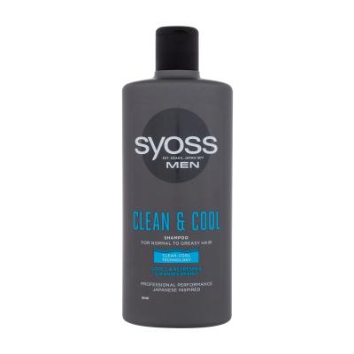 Syoss Men Clean & Cool Shampoo für Herren 440 ml