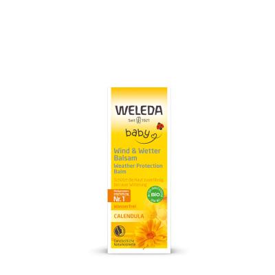 Weleda Baby Calendula Weather Protective Balm Tagescreme für Kinder 30 ml