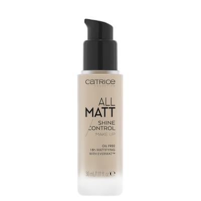 Catrice All Matt Foundation für Frauen 30 ml Farbton  015 C Cool Vanilla Beige