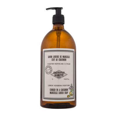 Institut Karité Marseille Liquid Soap Lemon Verbena Flüssigseife für Frauen 1000 ml