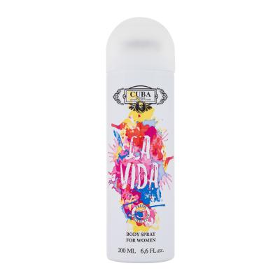 Cuba La Vida Deodorant für Frauen 200 ml