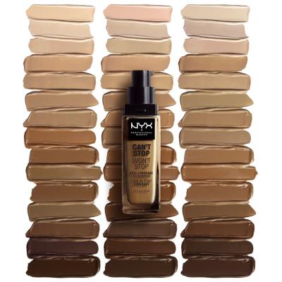 NYX Professional Makeup Can&#039;t Stop Won&#039;t Stop Foundation für Frauen 30 ml Farbton  6.5 Nude