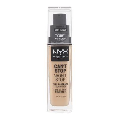 NYX Professional Makeup Can't Stop Won't Stop Foundation für Frauen 30 ml Farbton  6.3 Warm Vanilla