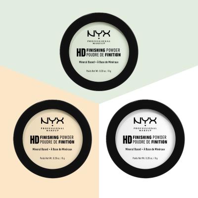 NYX Professional Makeup High Definition Finishing Powder Puder für Frauen 8 g Farbton  01 Translucent