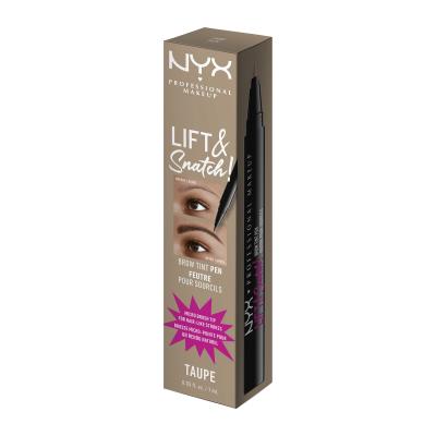 NYX Professional Makeup Lift &amp; Snatch! Augenbrauenstift für Frauen 1 ml Farbton  03 Taupe