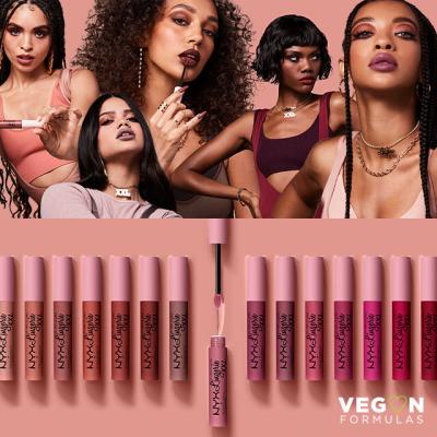 NYX Professional Makeup Lip Lingerie XXL Lippenstift für Frauen 4 ml Farbton  04 Flaunt It