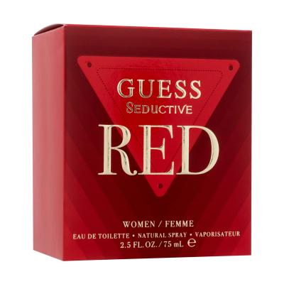 GUESS Seductive Red Eau de Toilette für Frauen 75 ml