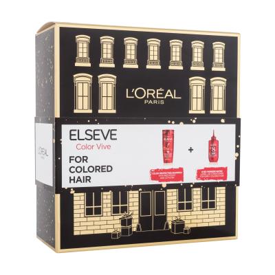 L'Oréal Paris Elseve Color-Vive Geschenkset Shampoo Elseve Color Vive 250 ml + Haarbalsam Elseve Color Vive 8 Second Wonder Water 200 ml