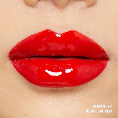 NYX Professional Makeup Shine Loud Lippenstift für Frauen 3,4 ml Farbton  17 Rebel In Red