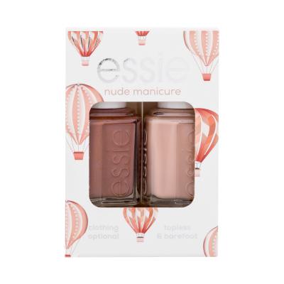 Essie Nude Manicure Geschenkset Nagellack 13,5 ml + Nagellack 13,5 ml Topless & Barefoot