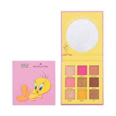 I Heart Revolution Looney Tunes Eyeshadow Palette Lidschatten für Frauen 9 g Farbton  Tweety