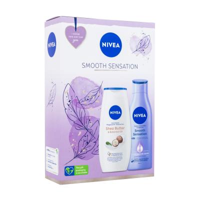 Nivea Smooth Sensation Geschenkset Duschgel Shea Butter & Botanical Oil 250 ml + Körpermilch Smooth Sensation 250 ml