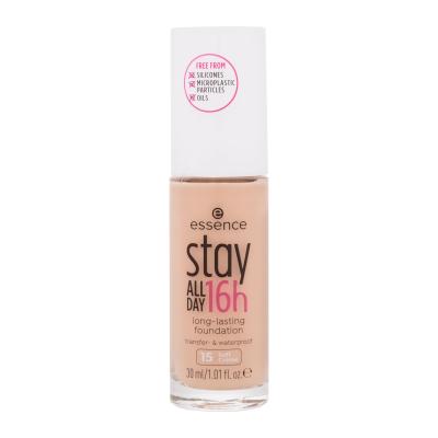 Essence Stay All Day 16h Foundation für Frauen 30 ml Farbton  15 Soft Créme