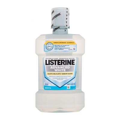 Listerine Advanced White Mild Taste Mouthwash Mundwasser 1000 ml