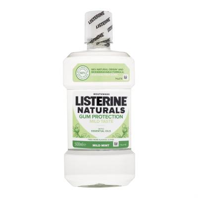 Listerine Naturals Gum Protection Mild Taste Mouthwash Mundwasser 500 ml