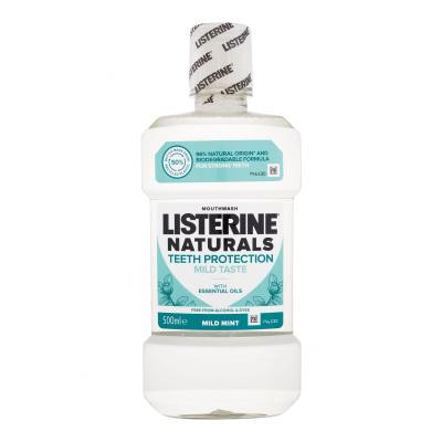 Listerine Naturals Teeth Protection Mild Taste Mouthwash Mundwasser 500 ml