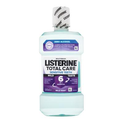 Listerine Total Care Sensitive Teeth Mild Taste Mouthwash 6 in 1 Mundwasser 500 ml