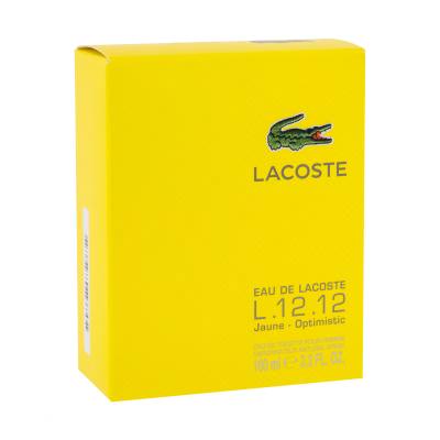Lacoste L.12.12 Jaune (Yellow) Eau de Toilette für Herren 100 ml