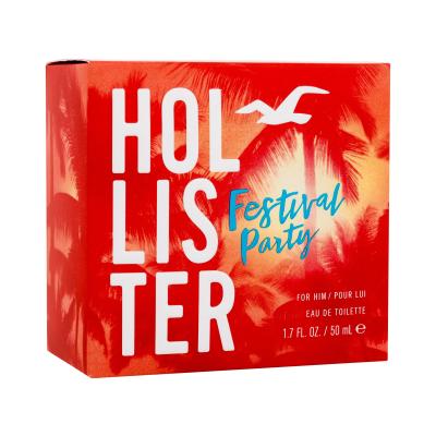 Hollister Festival Party Eau de Toilette für Herren 50 ml