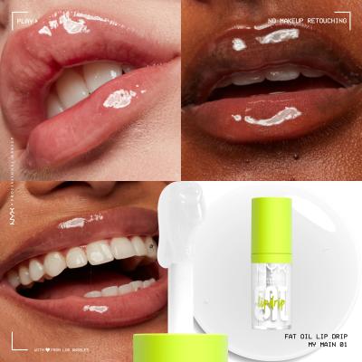 NYX Professional Makeup Fat Oil Lip Drip Lippenöl für Frauen 4,8 ml Farbton  01 My Main