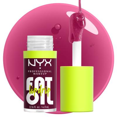 NYX Professional Makeup Fat Oil Lip Drip Lippenöl für Frauen 4,8 ml Farbton  04 That´s Chic