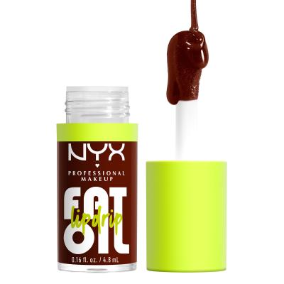 NYX Professional Makeup Fat Oil Lip Drip Lippenöl für Frauen 4,8 ml Farbton  08 Status Update