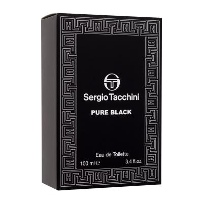 Sergio Tacchini Pure Black Eau de Toilette für Herren 100 ml