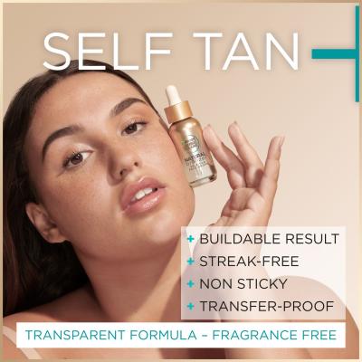 Garnier Ambre Solaire Natural Bronzer Self-Tan Face Drops Selbstbräuner 30 ml
