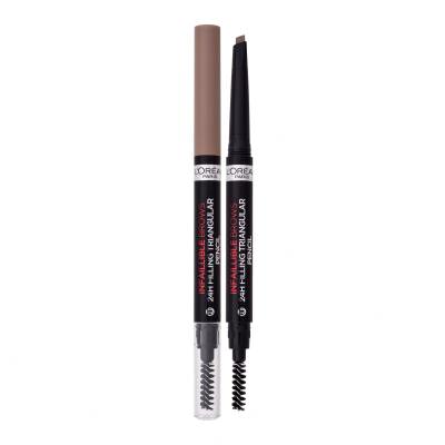 L'Oréal Paris Infaillible Brows 24H Filling Triangular Pencil Augenbrauenstift für Frauen 1 ml Farbton  06 Dark Blonde