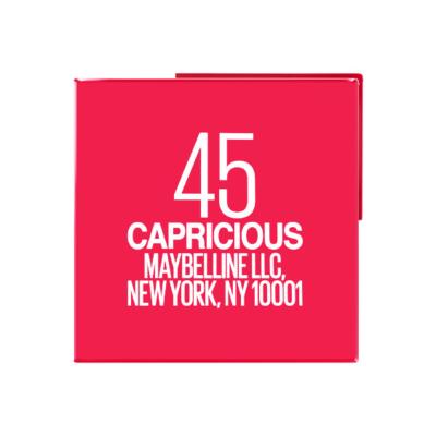 Maybelline Superstay Vinyl Ink Liquid Lippenstift für Frauen 4,2 ml Farbton  45 Capricious