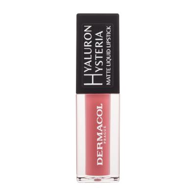 Dermacol Hyaluron Hysteria Matte Liquid Lipstick Lippenstift für Frauen 4,5 ml Farbton  03
