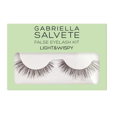 Gabriella Salvete False Eyelash Kit Light &amp; Wispy Falsche Wimpern für Frauen 1 St.