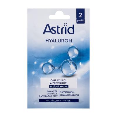 Astrid Hyaluron Rejuvenating And Firming Facial Mask Gesichtsmaske für Frauen 2x8 ml