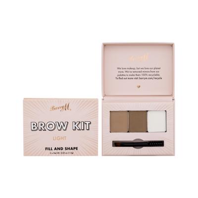 Barry M Brow Kit Augenbrauensets für Frauen 4,5 g Farbton  Light