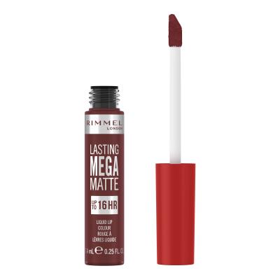 Rimmel London Lasting Mega Matte Liquid Lip Colour Lippenstift für Frauen 7,4 ml Farbton  Urban Affair
